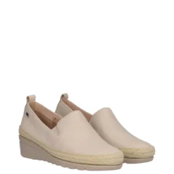 Mocassini Donna Beige