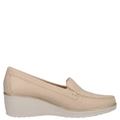 Mocassini Donna Beige