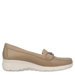 Mocassini Donna Beige
