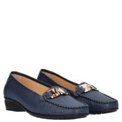 Mocassini Donna Blu