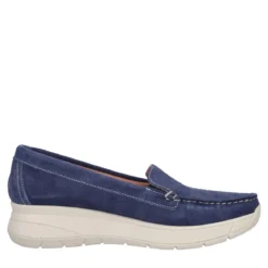 Mocassini Donna Blu