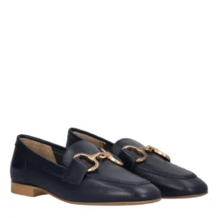 Mocassini Donna Blu in Pelle