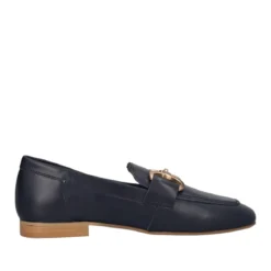 Mocassini Donna Blu in Pelle