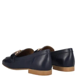 Mocassini Donna Blu in Pelle