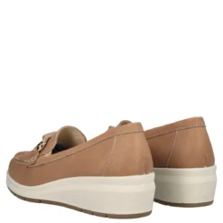 Mocassini Donna Camel