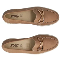 Mocassini Donna Camel