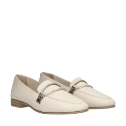 Mocassini Donna Crema