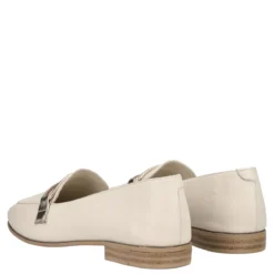 Mocassini Donna Crema