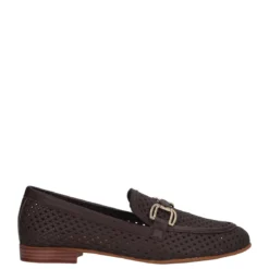 Mocassini Donna Marroni in Pelle