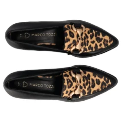 Mocassini Donna Nere e Animalier