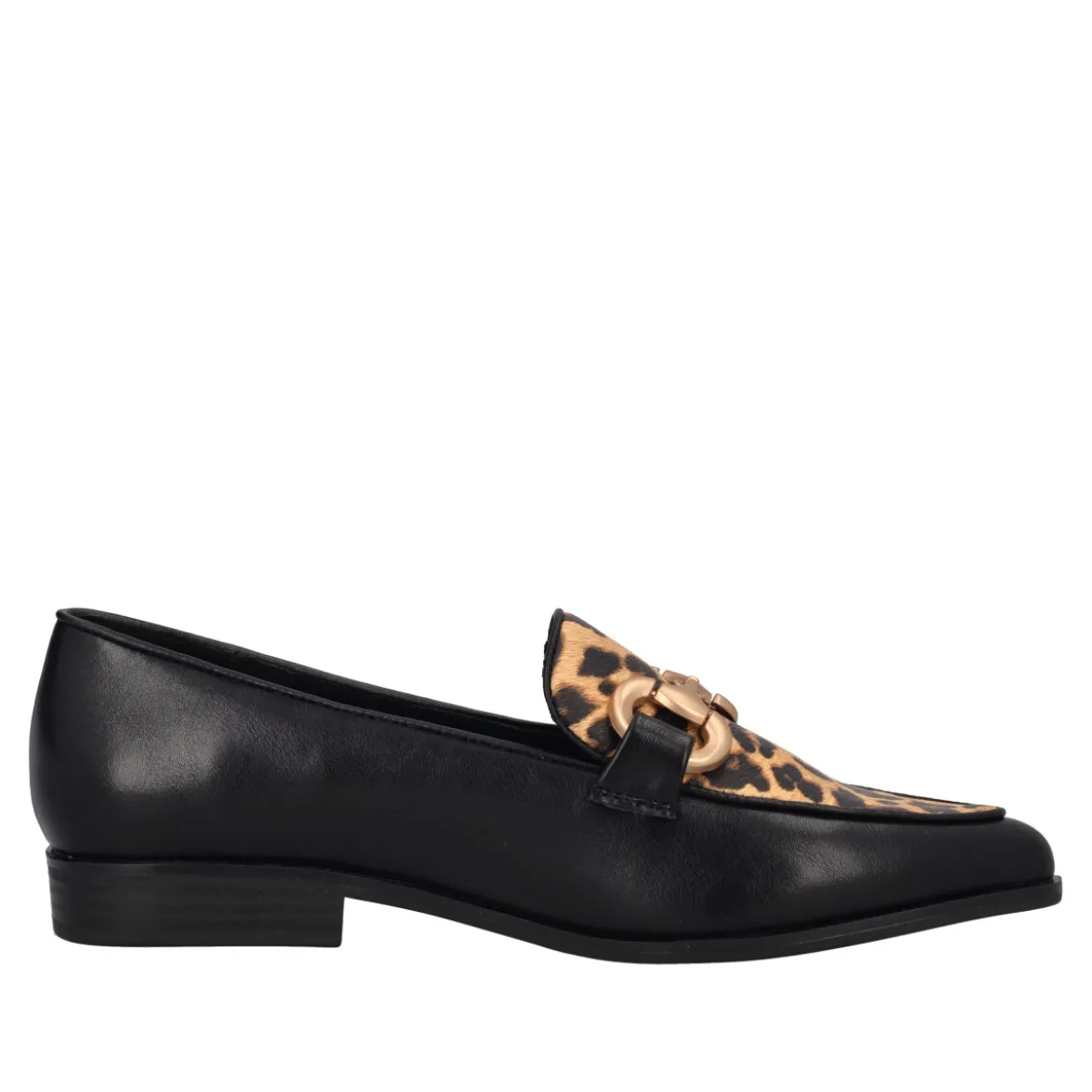Mocassini Donna Nere e Animalier