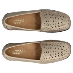 Mocassini Donna Oro