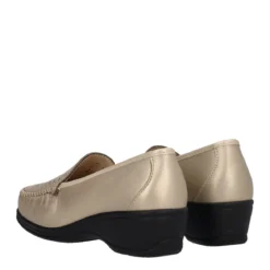 Mocassini Donna Oro