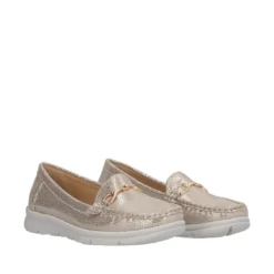 Mocassini Donna Platino