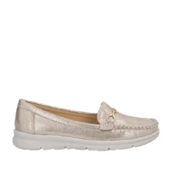 Mocassini Donna Platino