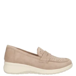 Mocassini Donna Taupe