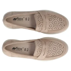 Mocassini Donna Taupe