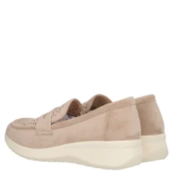 Mocassini Donna Taupe