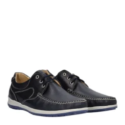 Mocassini Uomo Blu in Pelle