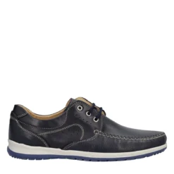 Mocassini Uomo Blu in Pelle