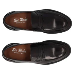 Mocassini Uomo Bordeaux in Pelle