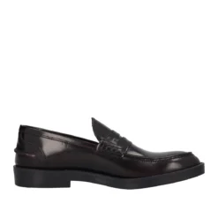 Mocassini Uomo Bordeaux in Pelle