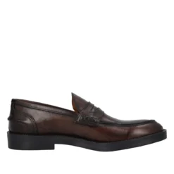 Mocassini Uomo Marroni in Pelle