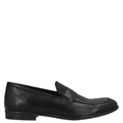 Mocassini Uomo Neri in Pelle