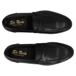 Mocassini Uomo Neri in Pelle