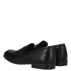 Mocassini Uomo Neri in Pelle