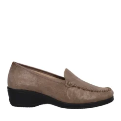 Mocassino Comfort Donna Taupe