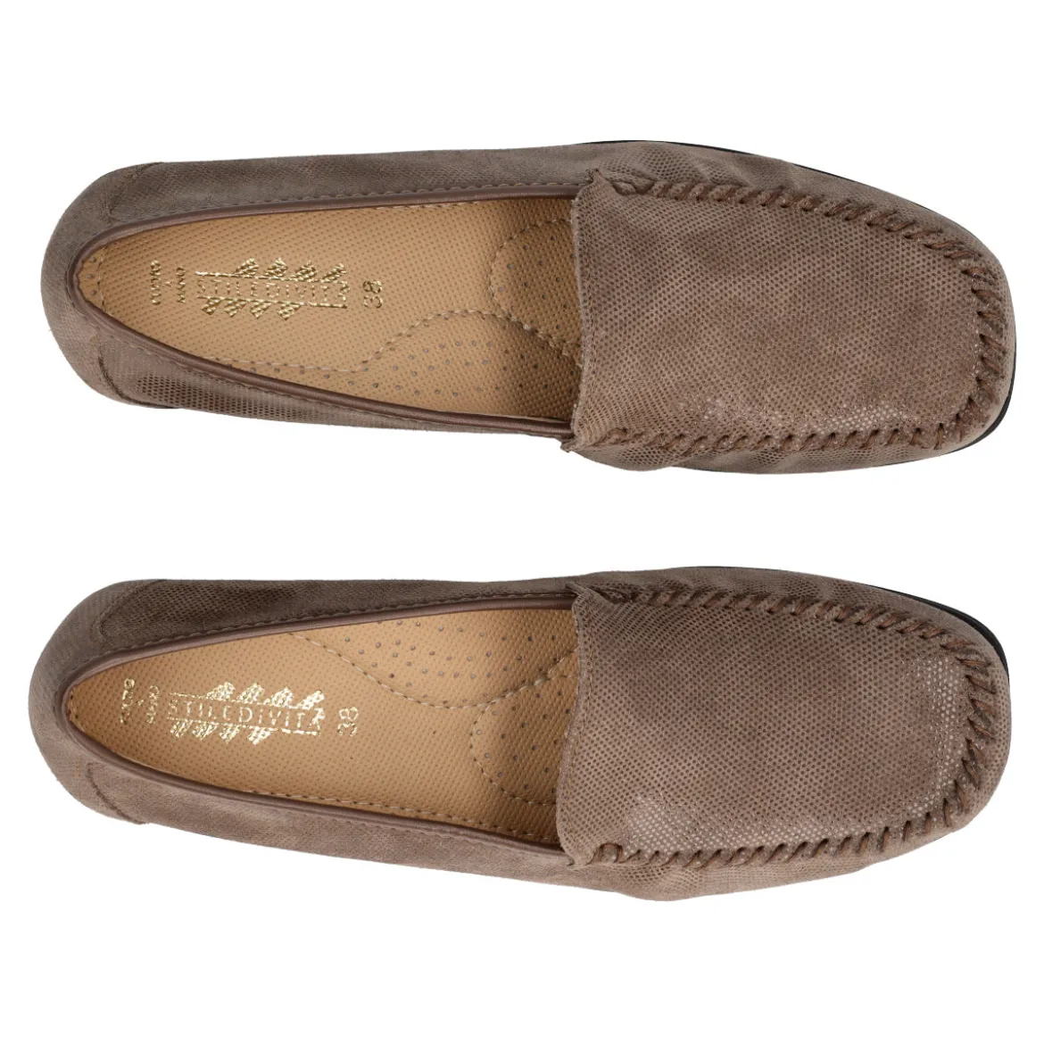 Mocassino Comfort Donna Taupe