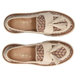 Mocassino Donna Beige