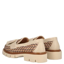 Mocassino Donna Beige