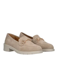 Mocassino Donna Beige
