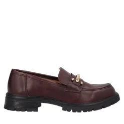 Mocassino Donna Bordeaux