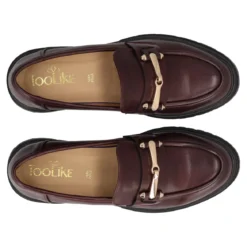 Mocassino Donna Bordeaux