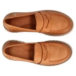Mocassino Donna Camel 4 Cm