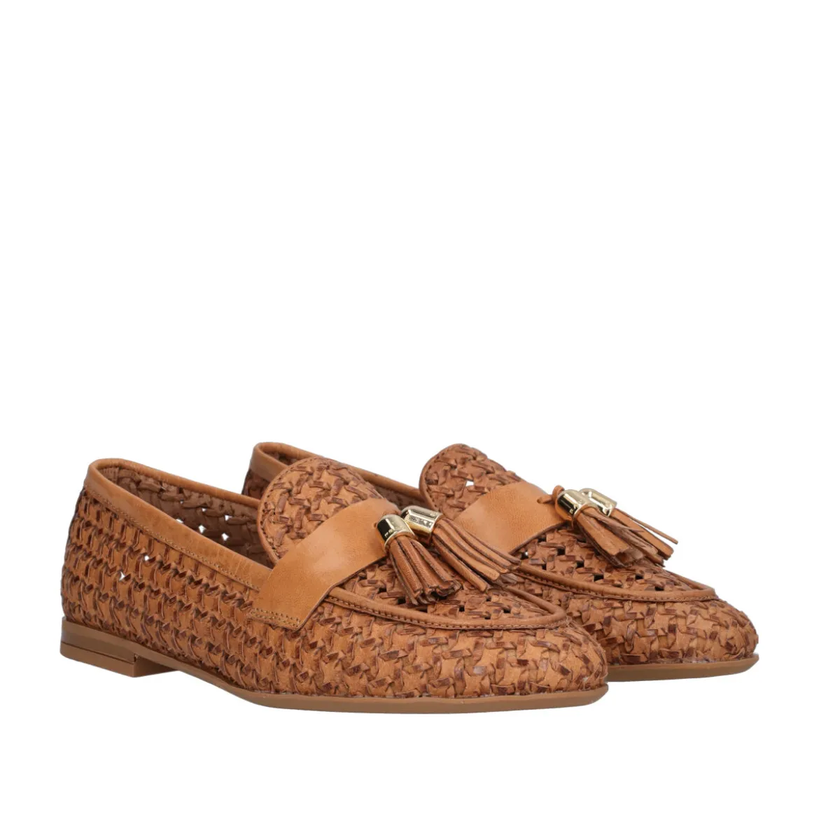Mocassino Donna Cognac