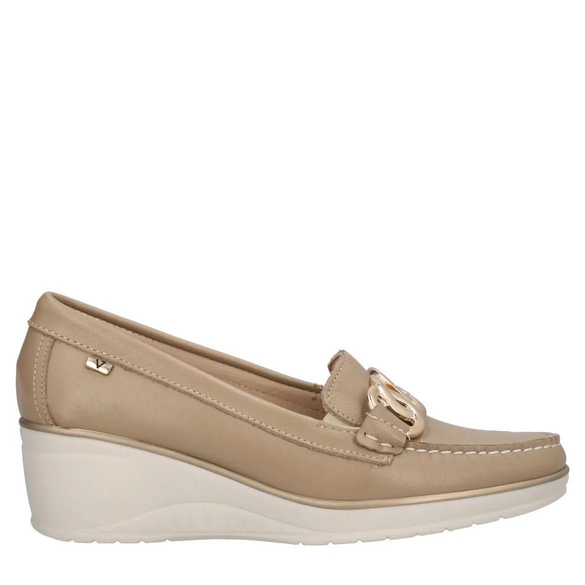 Mocassino Donna Taupe