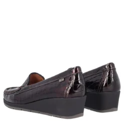 Mocassino in pelle donna