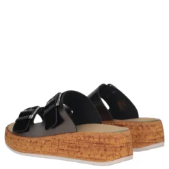 MOLL Ciabatte Comfort Donna Grigie Scure
