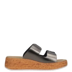 MOLL Ciabatte Comfort Donna Grigie Scure