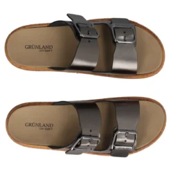 MOLL Ciabatte Comfort Donna Grigie Scure