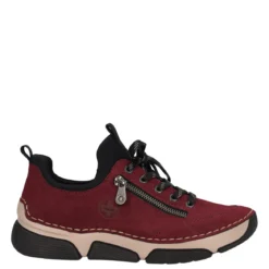 NEWA Sneakers Slip-on Bordeaux
