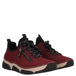 NEWA Sneakers Slip-on Bordeaux