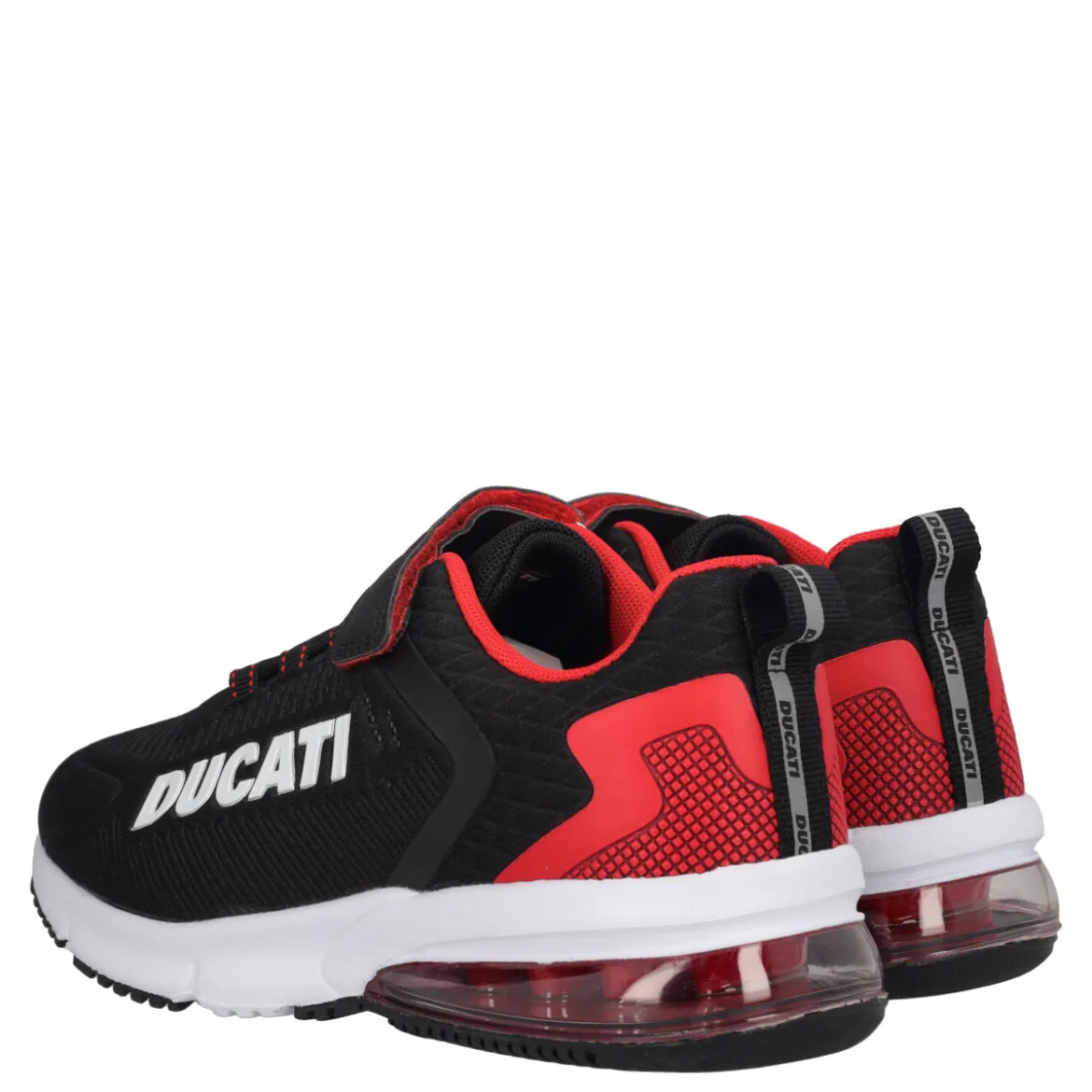 NIMBLE Sneakers Junior Nere e Rosse