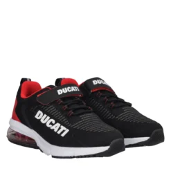 NIMBLE Sneakers Junior Nere e Rosse