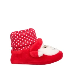 OLABIX Pantofole Bambini Rosse Babbo Natale
