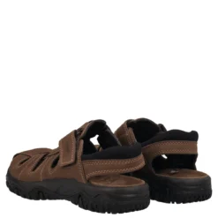 PACIFIC Sandali Uomo Marrone in Pelle